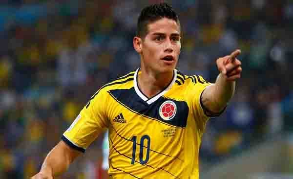  PENCETAK GOL TERBANYAK PIALA DUNIA 2014: James Rodriguez (Kolombia) Masih Memimpin