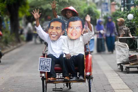  Relawan Jokowi-JK Tuntut Bareskrim Tuntaskan Kasus Obor Rakyat