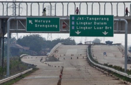  TOL CILEDUG-ULUJAMI: Pengerjaan Rampung. Penggunaan Tunggu Seminggu Lagi