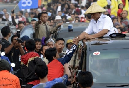  Ribuan Pendukung Prabowo-Hatta Tumplek di Tegalega Bandung