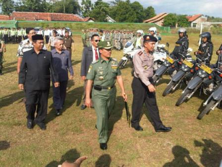  8.175 Personil Gabungan Amankan Pilpres di Kabupaten Cirebon