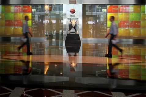  PERGERAKAN IHSG BEI (7/7/2014): Indeks Ditutup Bertengger di 4.989,03, Rupiah Menguat ke Rp11.713/US$