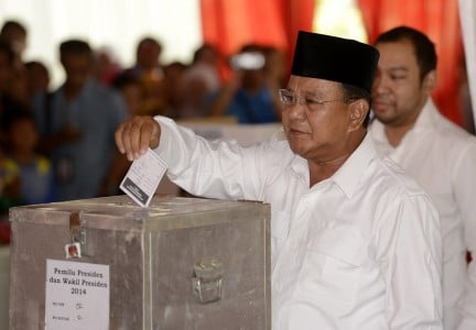  Quick Count INSTRAT: Prabowo-Hatta Unggul di Jawa Barat