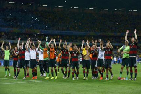  PIALA DUNIA 2014:  Jerman vs Brasil  7-1, Die Mannschaft Ke Final Kedelapan