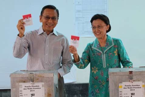  PILPRES 2014: Wapres Bilang Panasnya Pemberitaan Tak Seperti di Lapangan