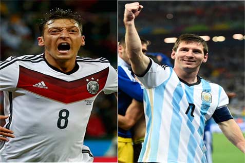  PIALA DUNIA 2014: Prediksi Peluang Argentina vs Jerman 11:8