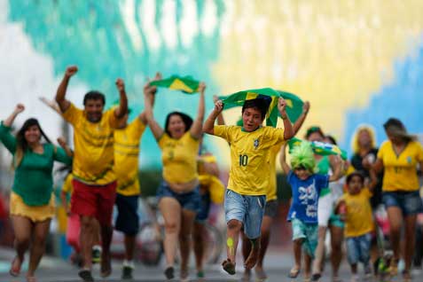  PIALA DUNIA 2014: Jerman Juara, Brasil Serukan ‘Menangislah’ Argentina