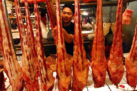  Daging Sapi Dioplos Babi Beredar Di Tangerang