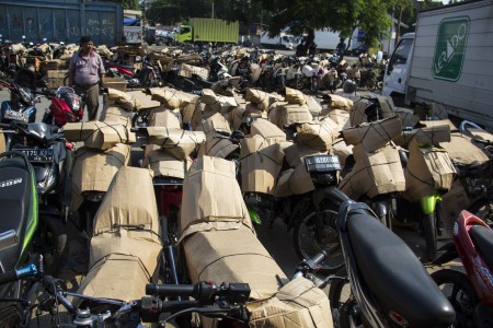  Polda Jabar Sarankan Pemudik Pulangkan Motor Pakai Kereta