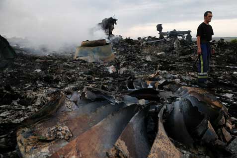  MALAYSIA AIRLINES MH17: Putin & Merkel Sepakat Stop Permusuhan di Ukraina