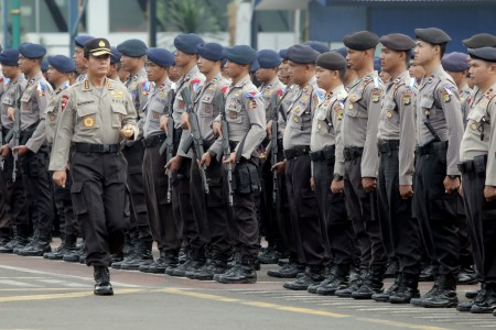  Info Mudik: Kapolri Tinjau Posko Mudik di Tol Tegalkarang