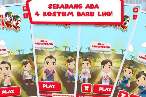  Tokoh JK Hadir di Game Jokowi Update Teranyar