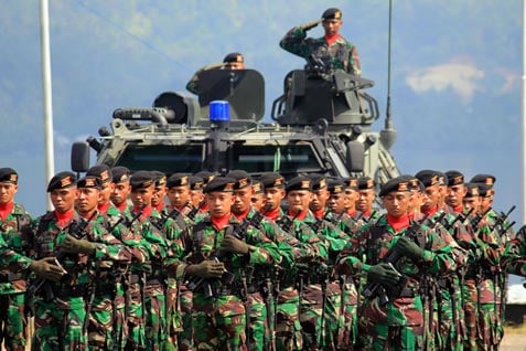  HASIL PILPRES DIUMUMKAN: Ribuan Prajurit TNI Siap Kawal