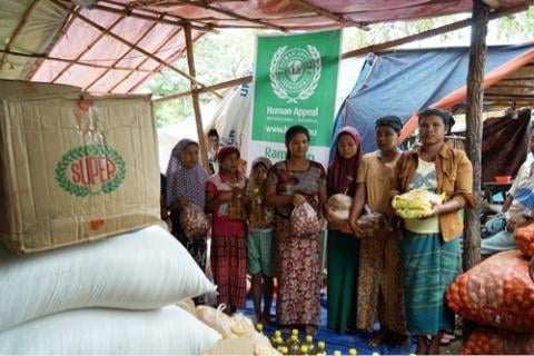  BULAN SUCI RAMADAN: Pengungsi di Myanmar Rasakan Kebahagiaan