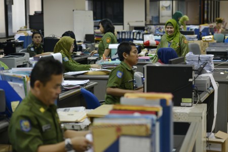  Hari Pertama Bekerja, 90% PNS Pemkot Bandung Hadir