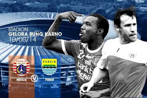  Persija vs Persib: Babak I, Kedudukan Masih 0-0