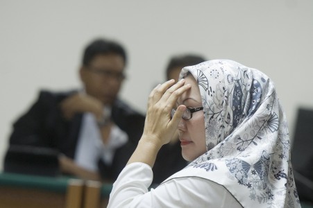  Ratu Atut Dituntut 10 Tahun Penjara, Denda Rp250 Juta