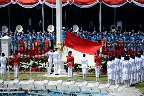  HUT RI KE-69: Begini Persiapan Paskibra di Kota Tangerang