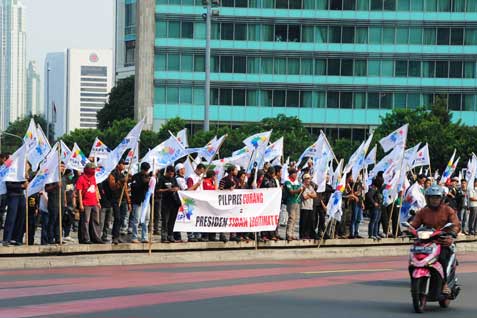  SIDANG GUGATAN PILPRES 2014: Kapolri Bilang, Jika Ricuh, Peluru Karet Digunakan