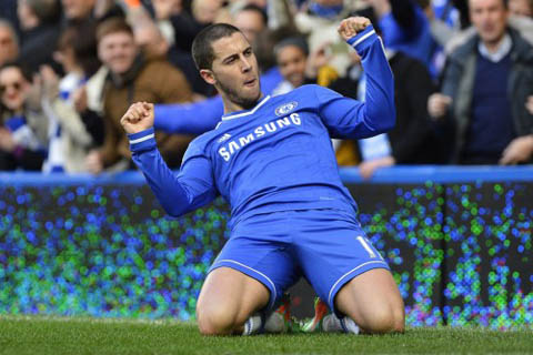  LIGA INGGRIS :  Hazard Puji Costa Setinggi Langit