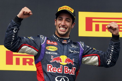  Daniel Ricciardo Menangi GP Belgia