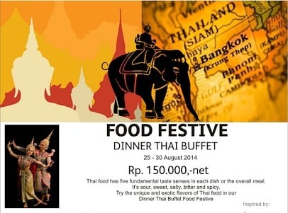  Yuk Nikmati Dinner Thei Buffet di Prama Grand Preanger