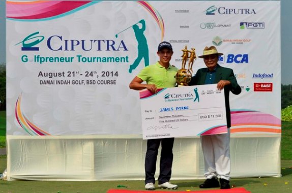  James Byrne Cetak Kemenangan di Ciputra Golfpreneur Tournament