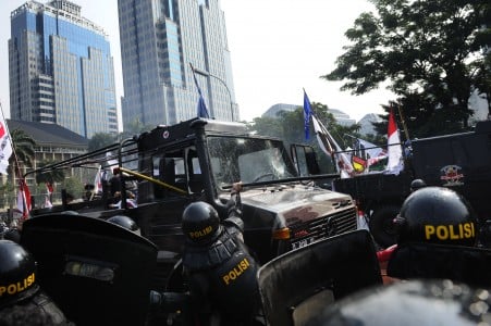  Soal Unimog Yang Dipakai Demo, Panglima Bantah Milik TNI