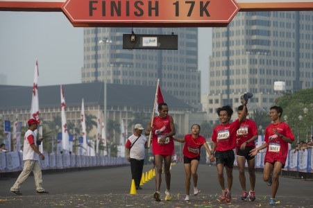  Calon Perwira Secapa AD Juarai Independence Day Run 17k