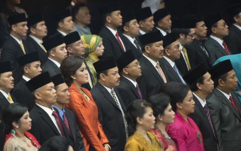  Ketua Pengadilan Tinggi Ambil Sumpah Anggota DPRD Jabar 2014-2019