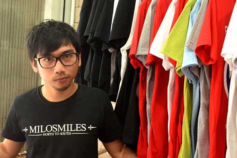  Bermula dari Hobi Musik, Dicky Sukses Memproduksi 1.000 Kaos Band/Bulan