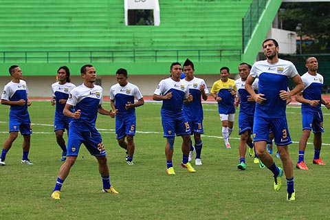  Jelang Laga Pamungkas, Persib Hanya Latihan Ringan