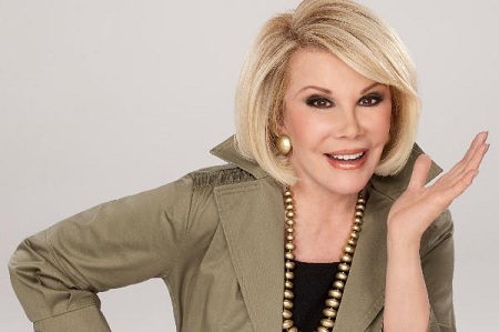  Seminggu Kritis, Presenter Fashion Police Joan Rivers Meninggal Dunia