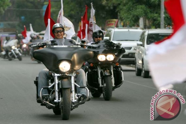  Ratusan Bikers Kumpul di Pekanbaru, Ramaikan Sumatera Bike Week
