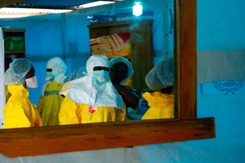  VIRUS EBOLA: Sukses Eksperimen Vaksin pada Monyet, Berikutnya Manusia