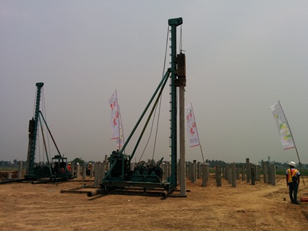Groundbreaking proyek Aeropolis/Bisnis-Fatia Qanitat