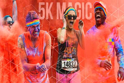  THE COLOR RUN: Lari Santai 5K Tahap II Targetkan 12.000 Peserta