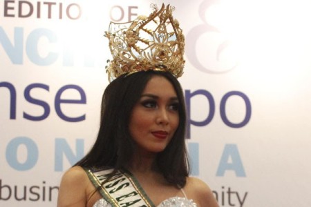  Miss Earth Indonesia Ajak Masyarakat Gunakan Pakaian Ramah Lingkungan