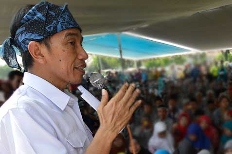  Jokowi: PAN dan Demokrat Belum Ketemu