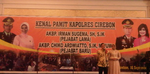  Kesan Mantan Kapolres Cirebon Saat Serah Terima Jabatan