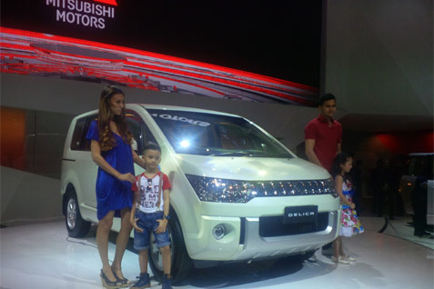  IIMS 2014: Mitsubishi Luncurkan MPV Delica, Harga Rp409 Juta