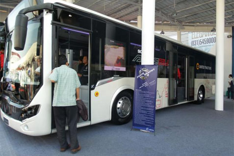  IIMS 2014: United Tractors Perkenalkan Scania Aerobus