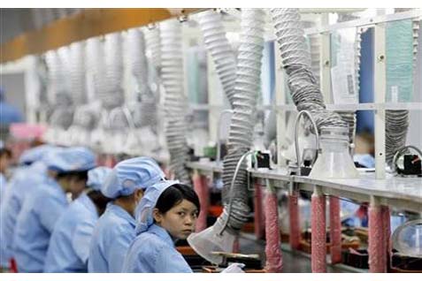  MANUFAKTUR CHINA: Lebih Tinggi dari Perkiraan Indeks ke 50,5