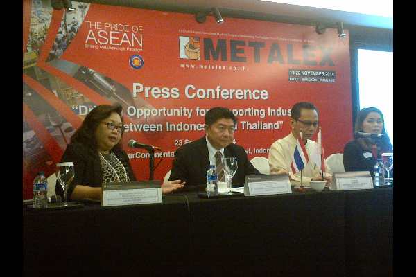  Indonesia-Thailand Gelar Pameran dan Konferensi MEtalex 2014