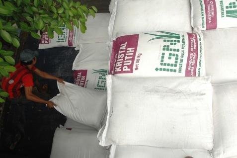  Harga Turun, 80.000 Ton Gula Milik PTPN Ditahan