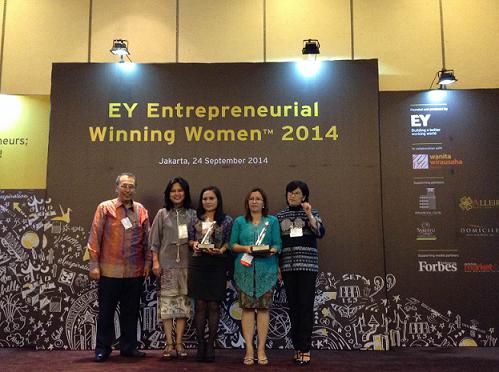  Ernst &amp; Young Indonesia Beri Penghargaan 2 Wanita Wirausaha