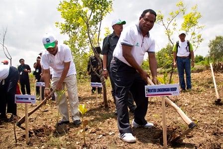  Menteri LH Balthasar Kambuaya Sempatkan Lantik Pejabat Strategis Sebelum Lengser