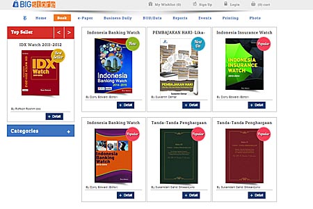  Koleksi Buku Bisnis Indonesia bisa Didapatkan secara Online via Kartu Kredit di BIGstore