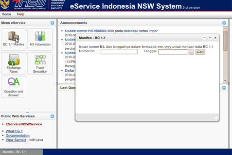  PP INSW Bakal Gandeng Operator System