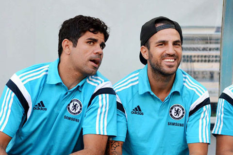  Diego Costa Andalkan Fabregas Untuk Akhiri Puasa Gol
